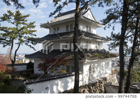 Shimabara Castle Restored Ushitora Mie Yagura Turret Shimabara Castle Restored Ushitora Mie Yagura Turret 99744788