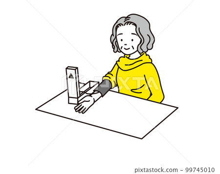 Aunt who measures blood pressure Aunt who measures blood pressure 99745010