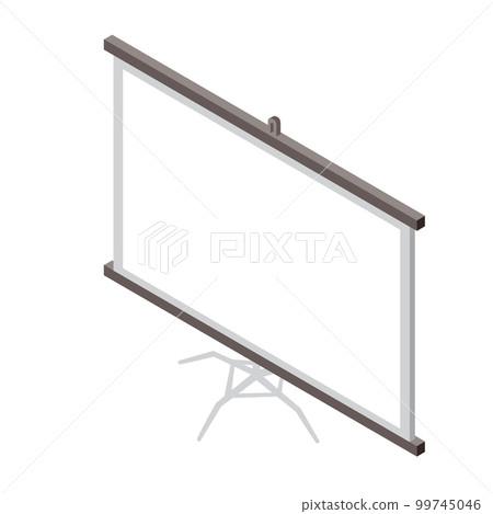 Isometric_Illustration 的三維和清晰的屏幕 99745046