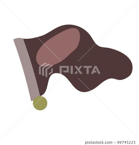Side view of a dog's head with a collar. Side view of a dog's head with a collar. 99745225