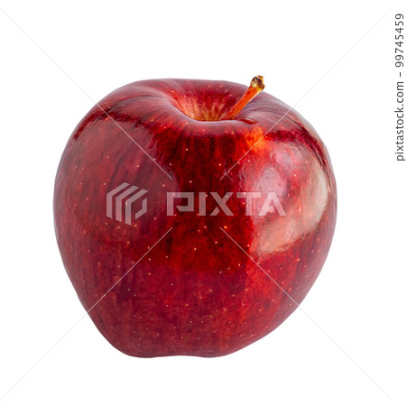 Fresh red apple isolated on white background Fresh red apple isolated on white background 99745459