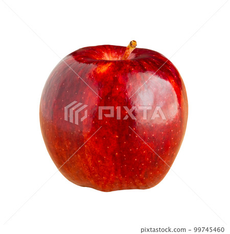 Fresh red apple isolated on white background Fresh red apple isolated on white background 99745460