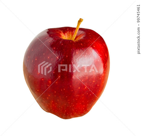 Fresh red apple isolated on white background Fresh red apple isolated on white background 99745461