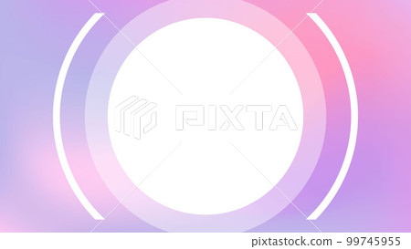 Blurred pink vector banner with a circle Blurred pink vector banner with a circle 99745955