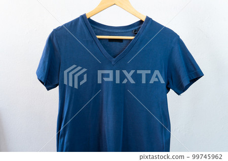 Blue T shirt Mockup, Bella Canvas Grey Tshirt Mockup, Hanging Tshirt 99745962