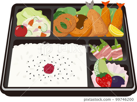 混合油炸盒午餐 99746200