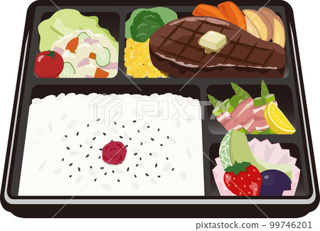 Steak lunch box Steak lunch box 99746201