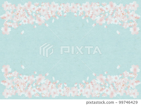 A4櫻花日本紙背景 A4櫻花日本紙背景 99746429