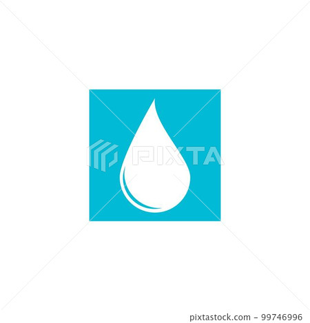 water drop icon 99746996
