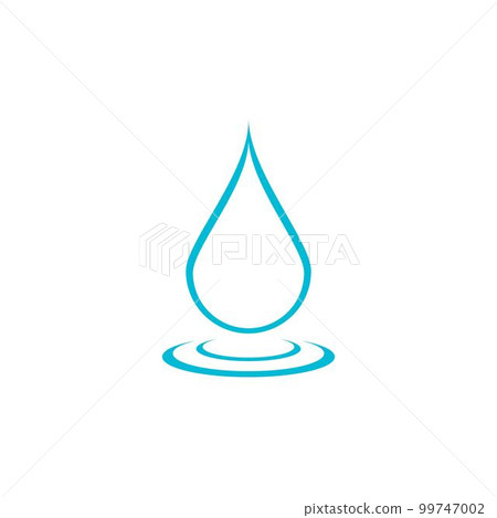 water drop icon 99747002