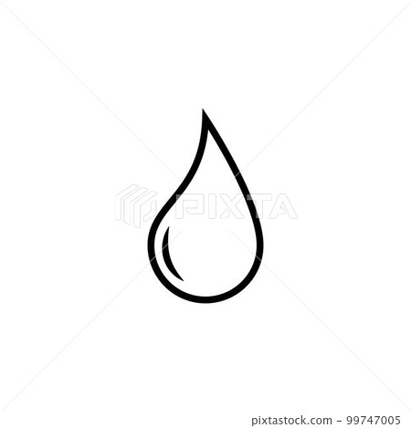 water drop icon 99747005
