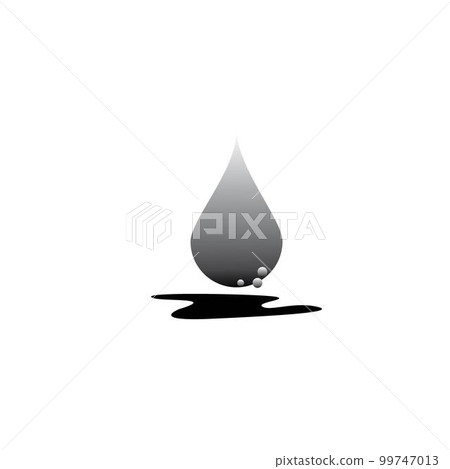 water drop icon 99747013