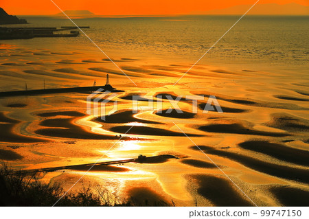 [熊本縣]絕景日的Okoshiki海灘夜景 99747150