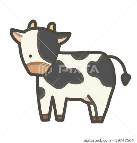 牛手繪插畫 99747504