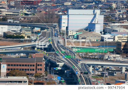 《Kochi Prefecture》 Kochi City Townscape / Expressway 99747934