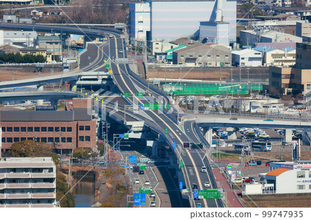 《Kochi Prefecture》 Kochi City Townscape / Expressway 99747935