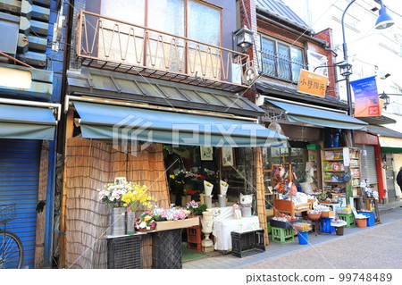 Scenery of Yanaka Ginza Shopping Street 99748489