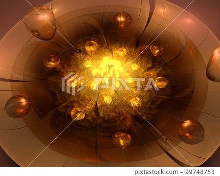 Imaginatory fractal abstract background Image Imaginatory fractal abstract background Image 99748753