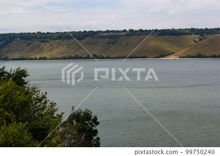 Bakota, Dnistrovske reservoir, Dnister river, Podilski tovtry National park, Khmelnitskiy region of Western Ukraine 99750240