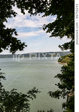 Bakota, Dnistrovske reservoir, Dnister river, Podilski tovtry National park, Khmelnitskiy region of Western Ukraine Bakota, Dnistrovske reservoir, Dnister river, Podilski tovtry National park, Khmelnitskiy region of Western Ukraine 99750243