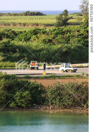 沖繩宮古島市十字路口交通安全人偶 99750360