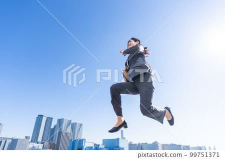 Image of an active career woman 99751371