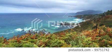 Seascape from Pena Furada Viewpoint, Ortigueira, Spain 99751742