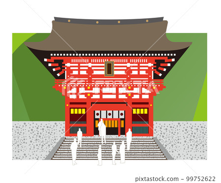 京都的人氣景點伏見稻荷 京都的人氣景點伏見稻荷 99752622