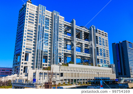 Fuji Television Headquarters Building in Odaiba, Minato-ku, Tokyo Fuji Television Headquarters Building in Odaiba, Minato-ku, Tokyo 99754169