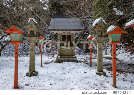 Enryaku-ji Temple West Pagoda on Mt. Hiei Minobuchi Benzaiten 99754254