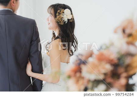 婚禮新娘和新郎 99754284