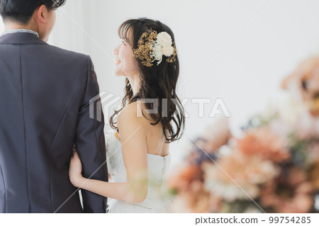 婚禮新娘和新郎 99754285