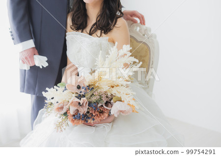 婚禮新娘和新郎 99754291