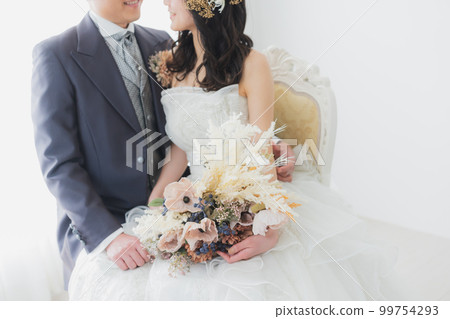 婚禮新娘和新郎 99754293