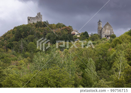 Chateau de Najac, Aveyron, Southern France Chateau de Najac, Aveyron, Southern France 99756715
