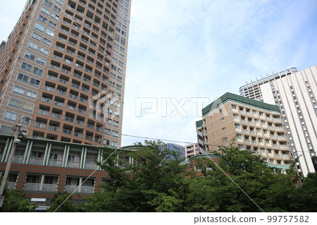 Osaki cityscape Osaki cityscape 99757582