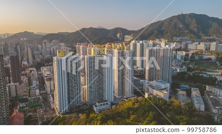 housing at Shek Kip Mei Estate, Hong Kong, Feb 28 2023 99758786