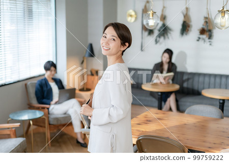 Business woman smile Business woman smile 99759222