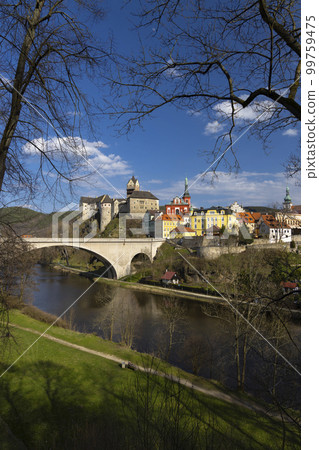 Loket castle and old town, Western Bohemia, Czech Republic Loket castle and old town, Western Bohemia, Czech Republic 99759475