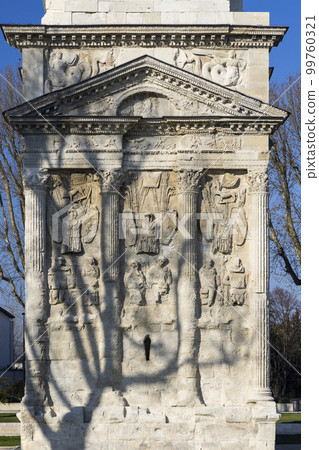 Roman triumphal arch, Orange, UNESCO world heritage, Provence, France 99760321