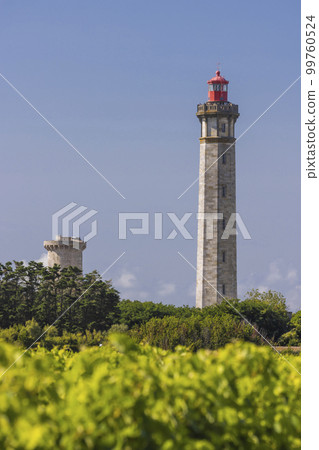 lighthouse of Baleines on Re Island, Charente-Maritime, France lighthouse of Baleines on Re Island, Charente-Maritime, France 99760524