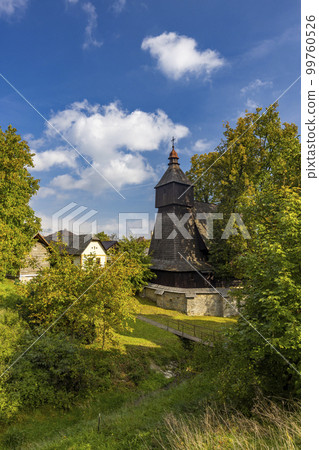 Roman catholic church of Saint-Francis of Assisi, UNESCO site, Hervartov near Bardejov, Slovakia Roman catholic church of Saint-Francis of Assisi, UNESCO site, Hervartov near Bardejov, Slovakia 99760526