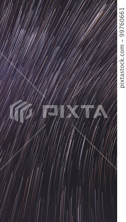 Bewitching Illusion Of Star Trails. Hyper. Spin Of Unusu Bewitching Illusion Of Star Trails. Hyper. Spin Of Unusu 99760661