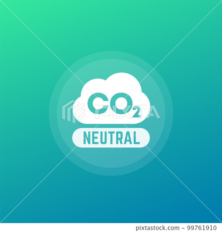 carbon neutral badge, vector design carbon neutral badge, vector design 99761910