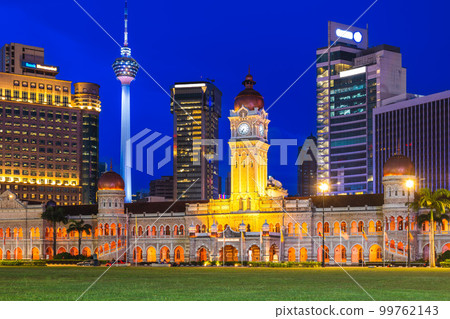 sultan abdul samad building at Dataran Merdeka in Kuala Lumpur, Malaysia 99762143