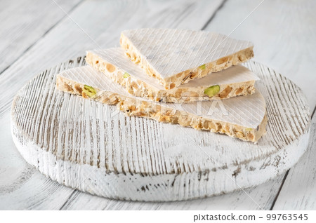 Turron - European nougat confection Turron - European nougat confection 99763545