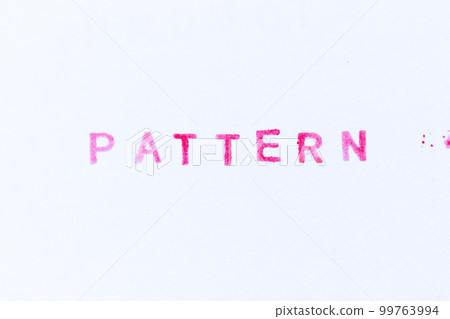 Red color ink rubber stamp in word pattern on white paper background Red color ink rubber stamp in word pattern on white paper background 99763994