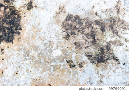 Grunge gray color concrete wall textured background as loft style with black stain for decoration or design layer 99764091