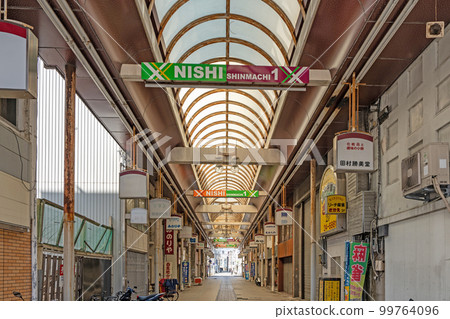 [德島縣]西新町商店街 99764096