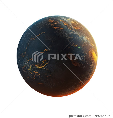 Imagery of imaginary planets for your cosmic image. Ai generated. 99764326